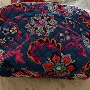 Vera Bradley large cosmetic bag